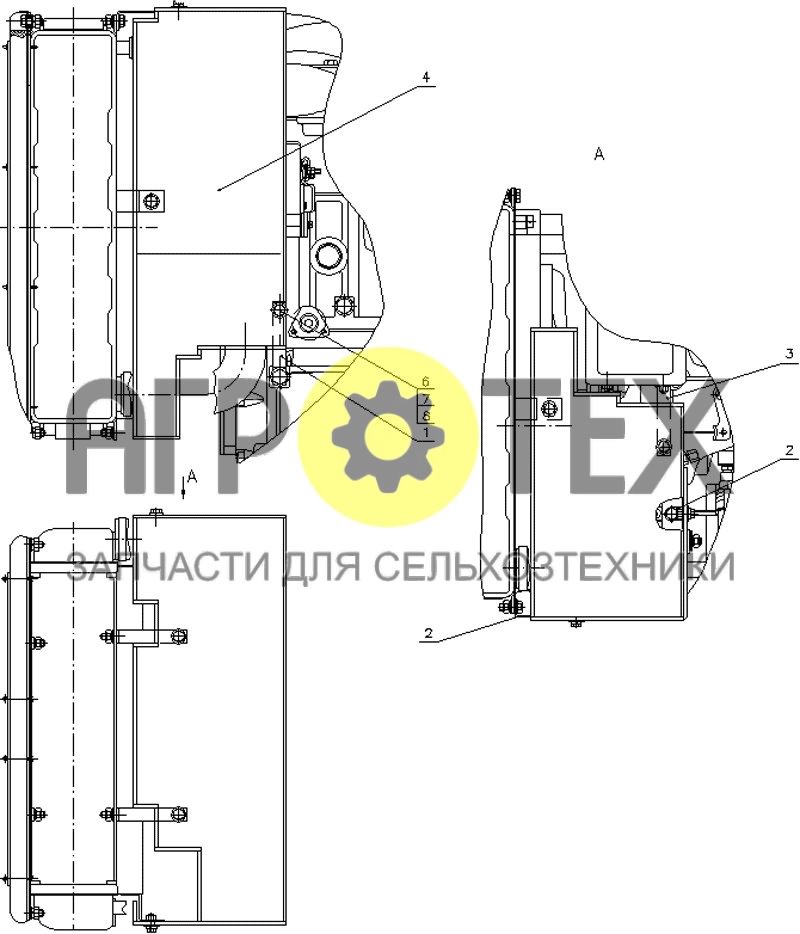 Глушитель (№245-1205015 на схеме)